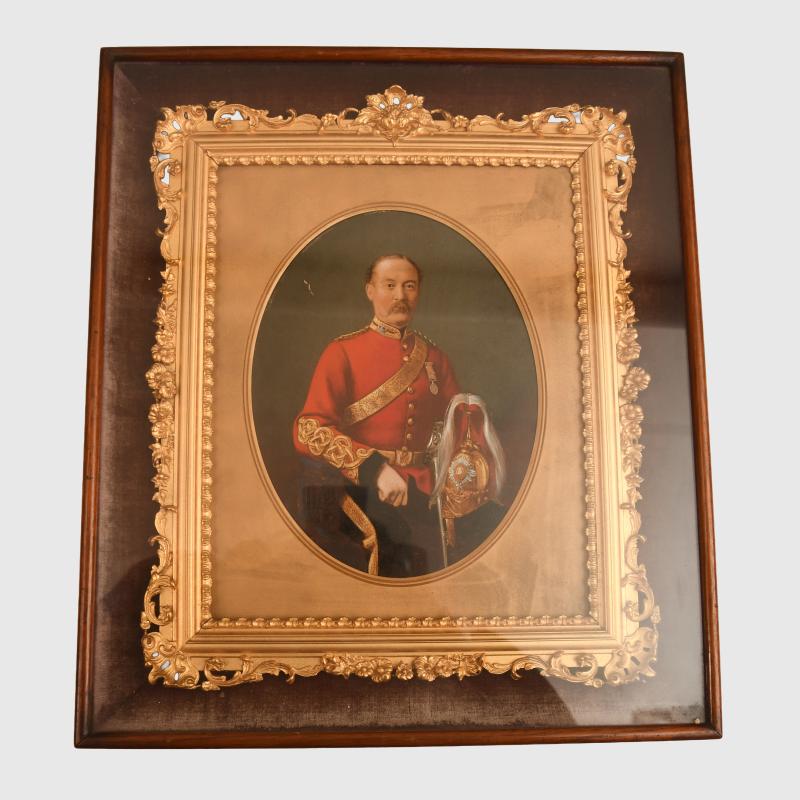 BRITISH 5TH DRAGOON GUARD COLONEL’S PORTRAIT.