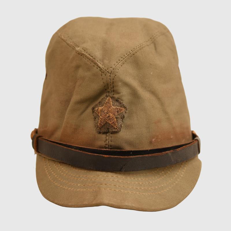 JAPANESE WWII ARMY OFFICERS FIELD CAP.