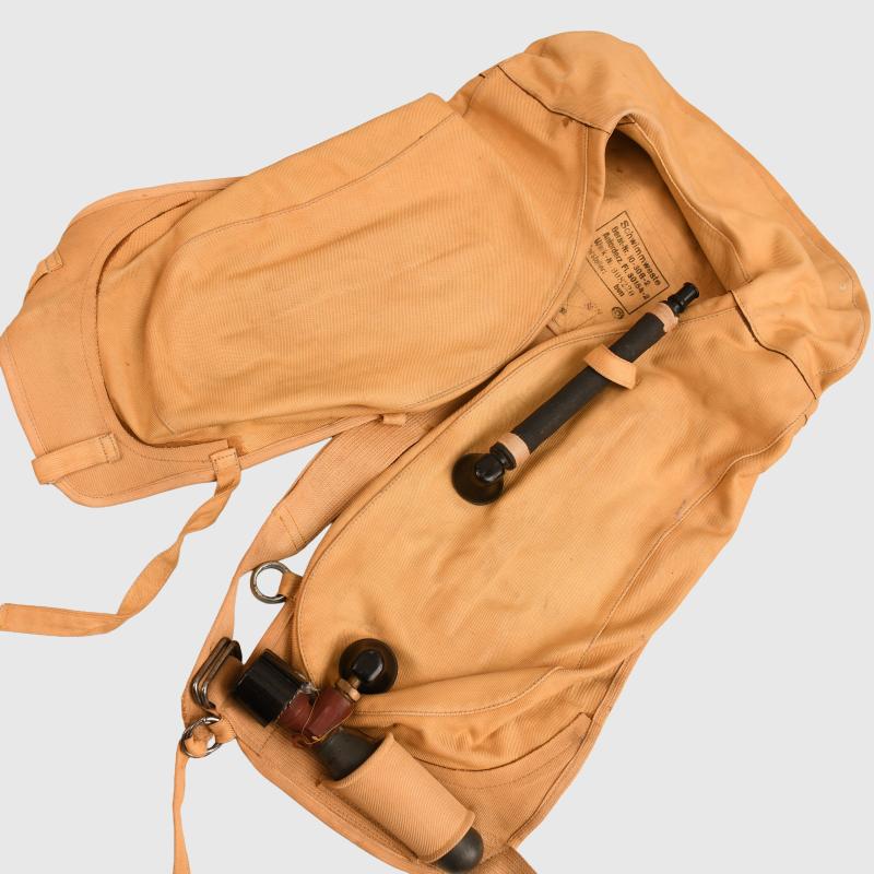 GERMAN WWII LUFTWAFFE DOUBLE BLADDER LIFE VEST.