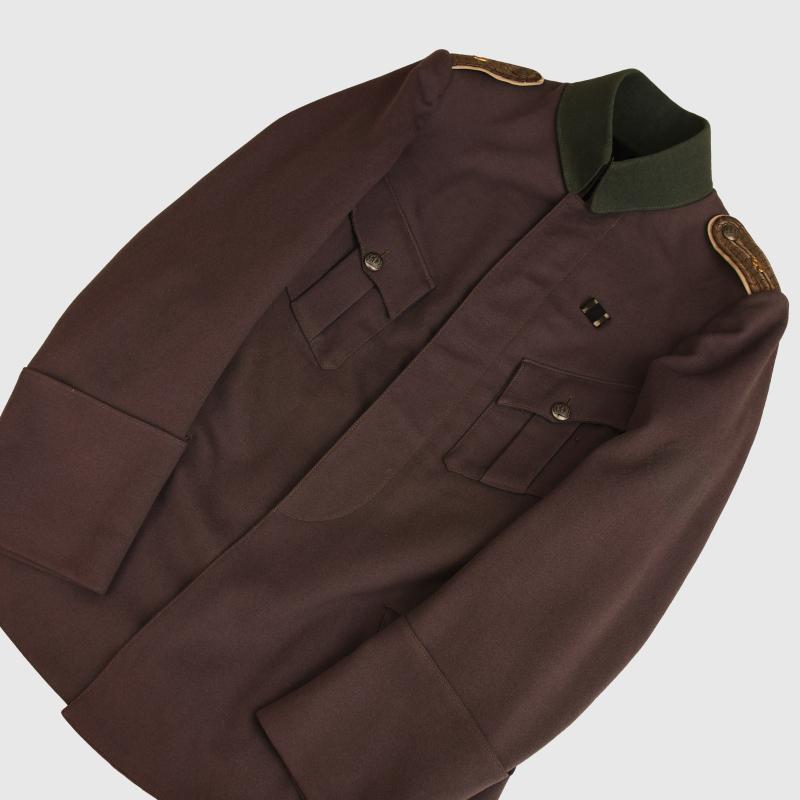 GERMAN WWI PRUSSIAN REGIMENT 9 OFFICERS LATE WAR TUNIC.