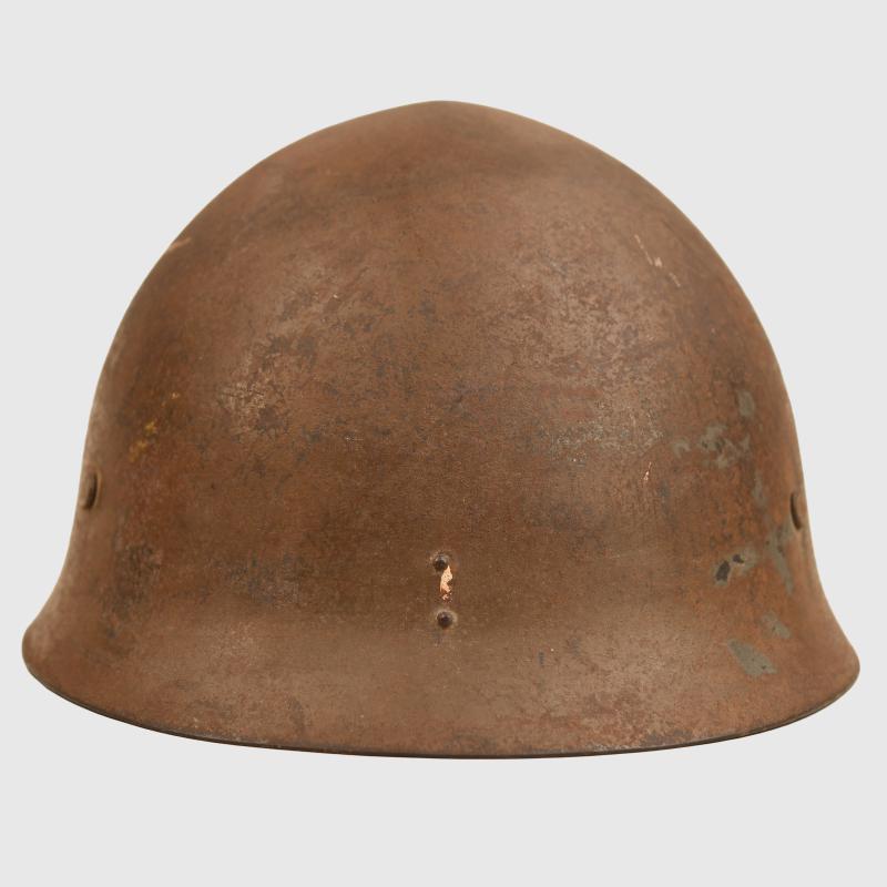 JAPANESE WWII NAVAL COMBAT HELMET.