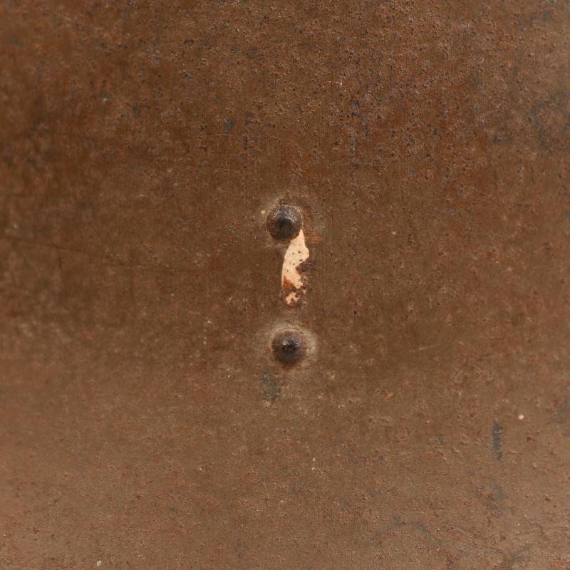 JAPANESE WWII NAVAL COMBAT HELMET.