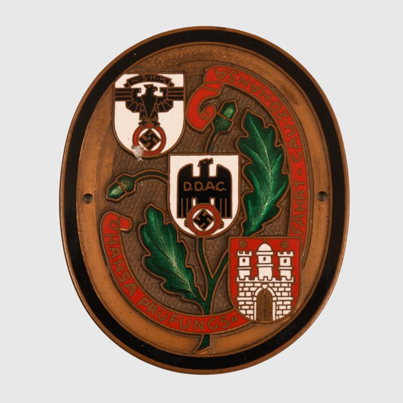 GERMAN WWII DDAC MOTOR PLAQUE.