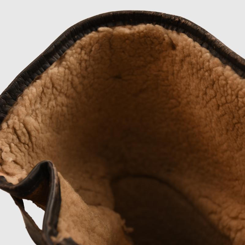 GERMAN WWII LUFTWAFFE SINGLE ZIP FLYING BOOTS.