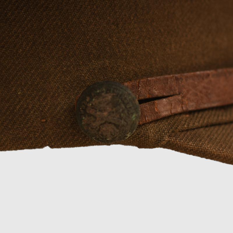 BRITISH WWI MACHINE GUN CORPS OFFICERS STIFF TOP CAP.