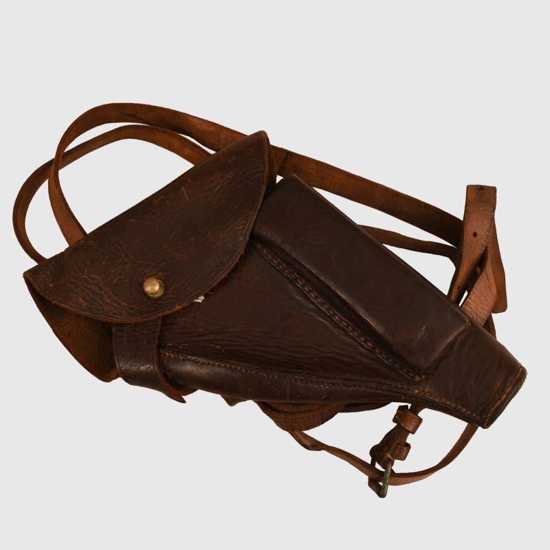 BRITISH WWI ROYAL FLYING CORPS COLT AUTOMATIC PISTOL HOLSTER.