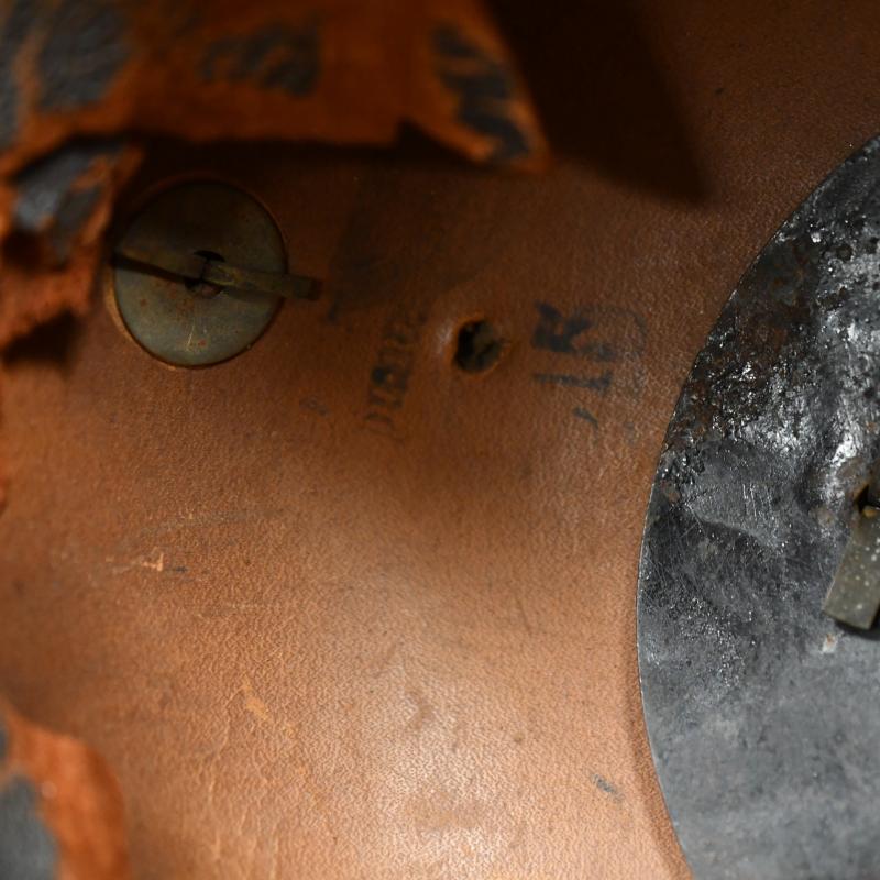 GERMAN WWI SAXON BATTLEFIELD PICK-UP PICKELHAUBE.