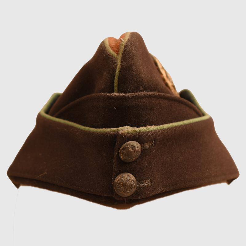 BRITISH WWII AUXILIARY TERRITORIAL SERVICE DRESS OVERSEAS CAP.