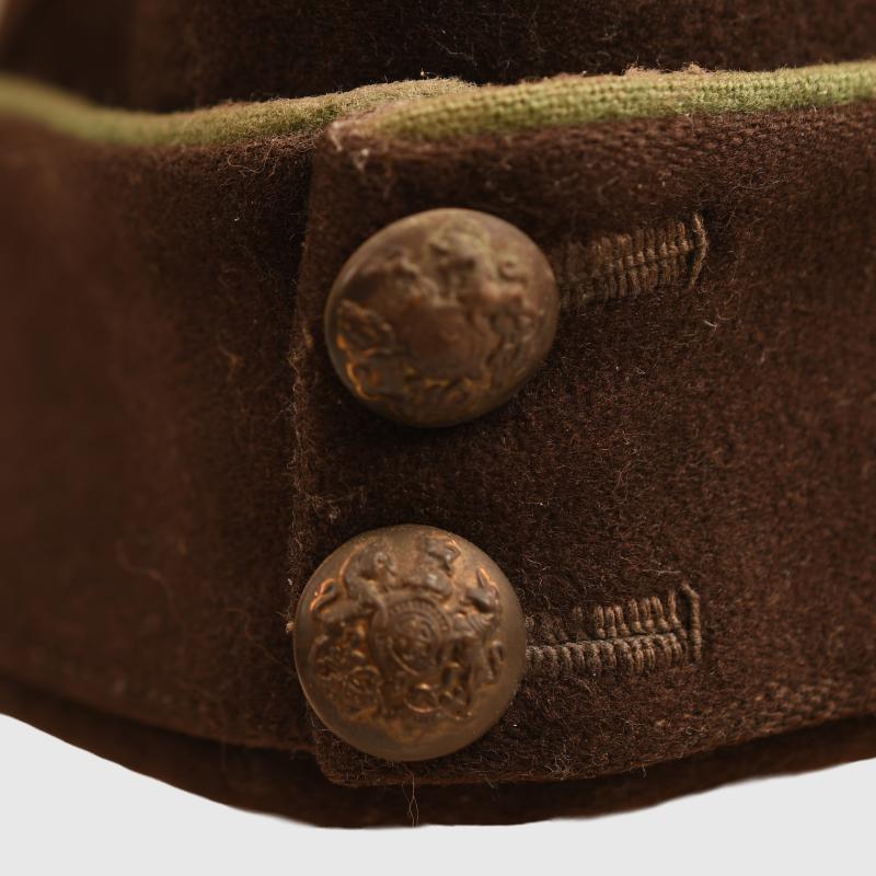 BRITISH WWII AUXILIARY TERRITORIAL SERVICE DRESS OVERSEAS CAP.