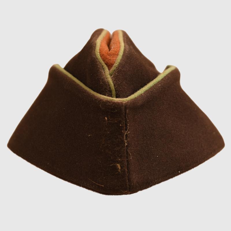 BRITISH WWII AUXILIARY TERRITORIAL SERVICE DRESS OVERSEAS CAP.