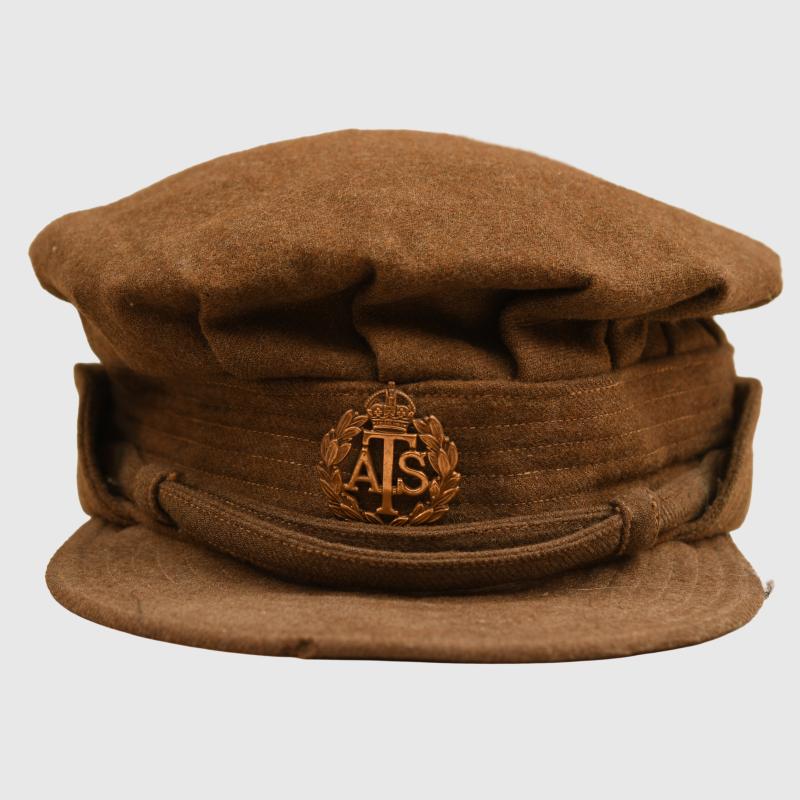 BRITISH WWII WOMAN’S AUXILIARY TERRITORIAL SERVICE (ATS) OFFICERS CAP.