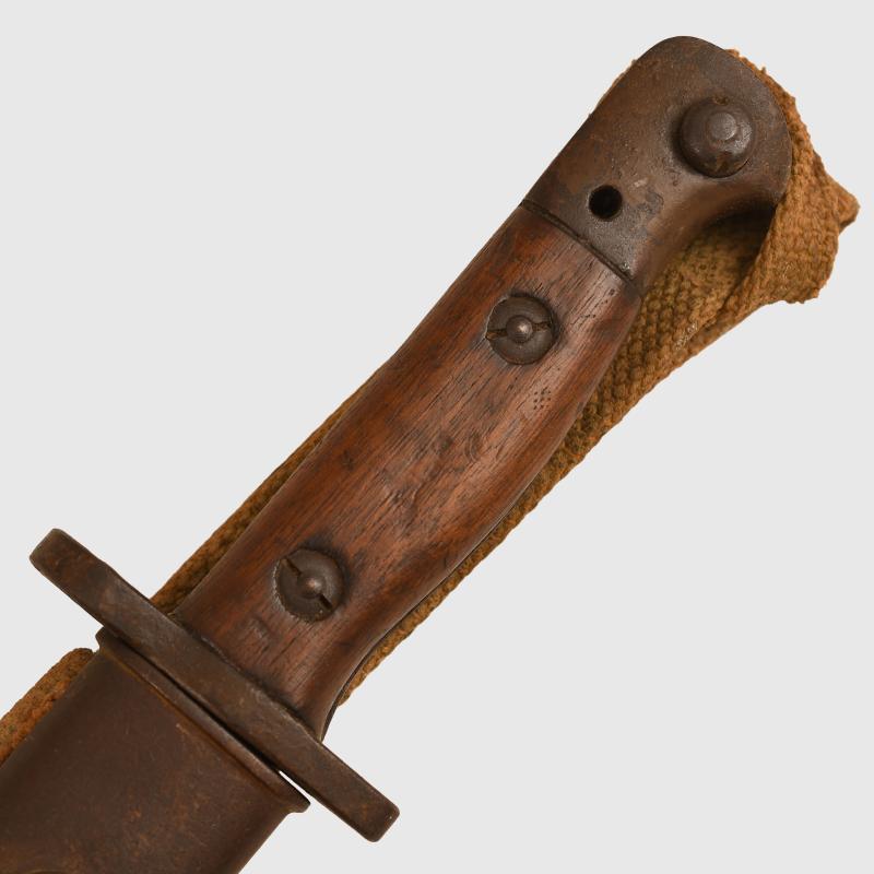 BRITISH WWI 1907 SWORD BAYONET.