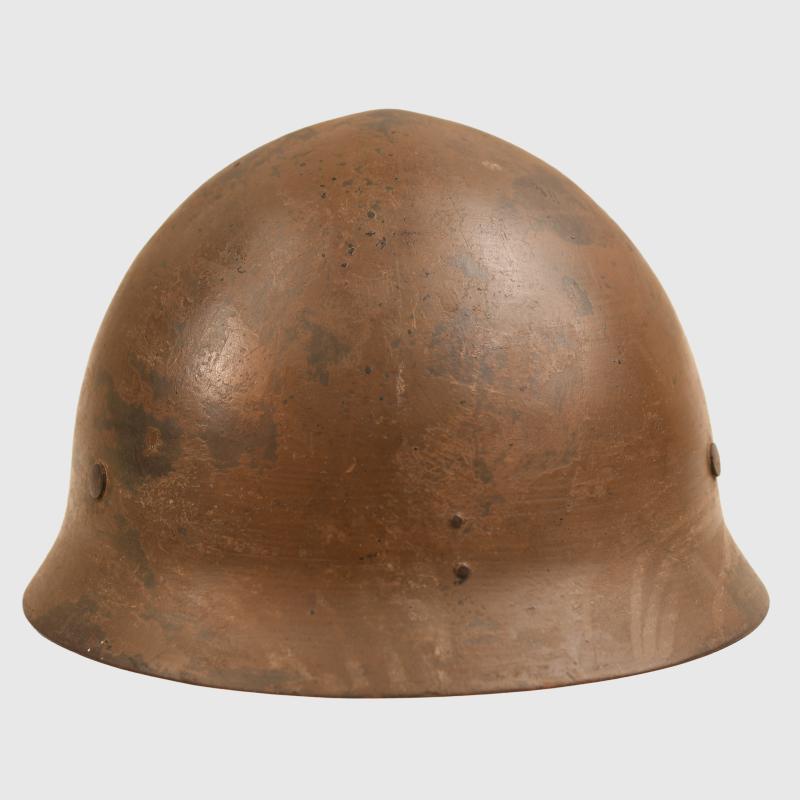 JAPANESE WWII TYPE 90 NAVY COMBAT HELMET.