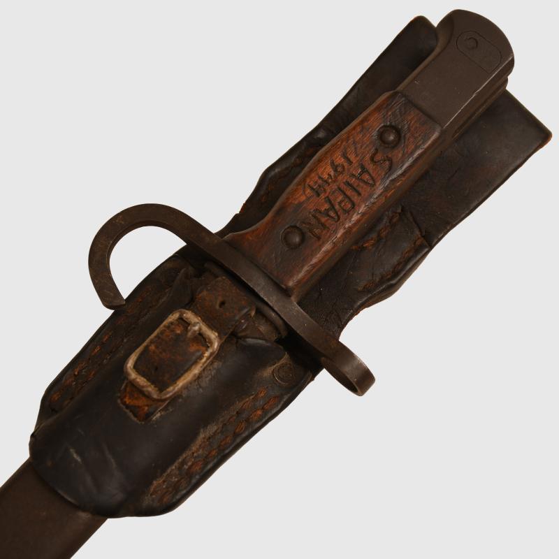 JAPANESE WWII SAIPAN 1944 CAPTURED ARISAKA BAYONET.