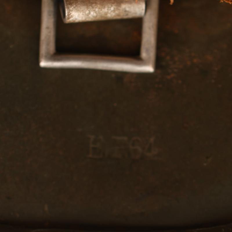 GERMAN WWII ARMY M.35 DOUBLE DECAL COMBAT HELMET.