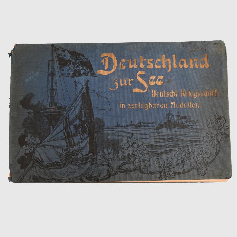 GERMAN WWI DEUTSCHLAND SUR SEE.