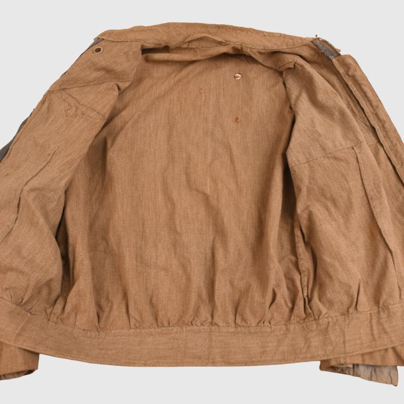 GERMAN WWII LUFTWAFFE TWO-PIECE SUMMER SUIT.