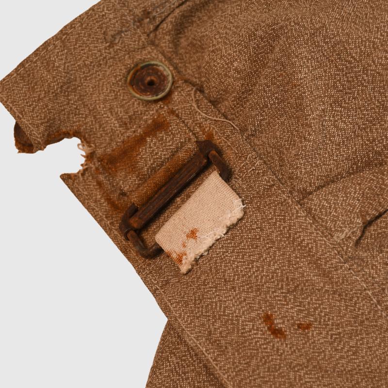 GERMAN WWII LUFTWAFFE TWO-PIECE SUMMER SUIT.