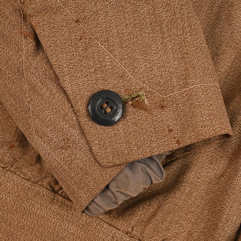 GERMAN WWII LUFTWAFFE TWO-PIECE SUMMER SUIT.