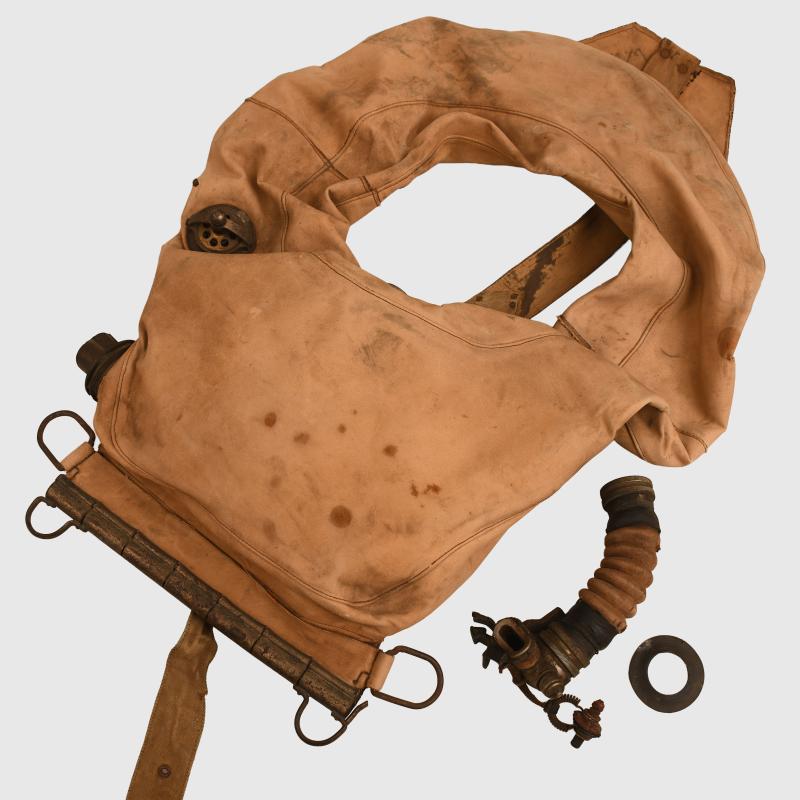 GERMAN WWII U-BOAT ESCAPE APPARATUS KNOWN AS THE TAUCHRETTE.