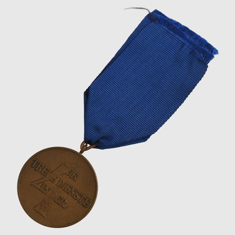 GERMAN WWII SS 4 YEAR LONG SERVICE MEDAL.