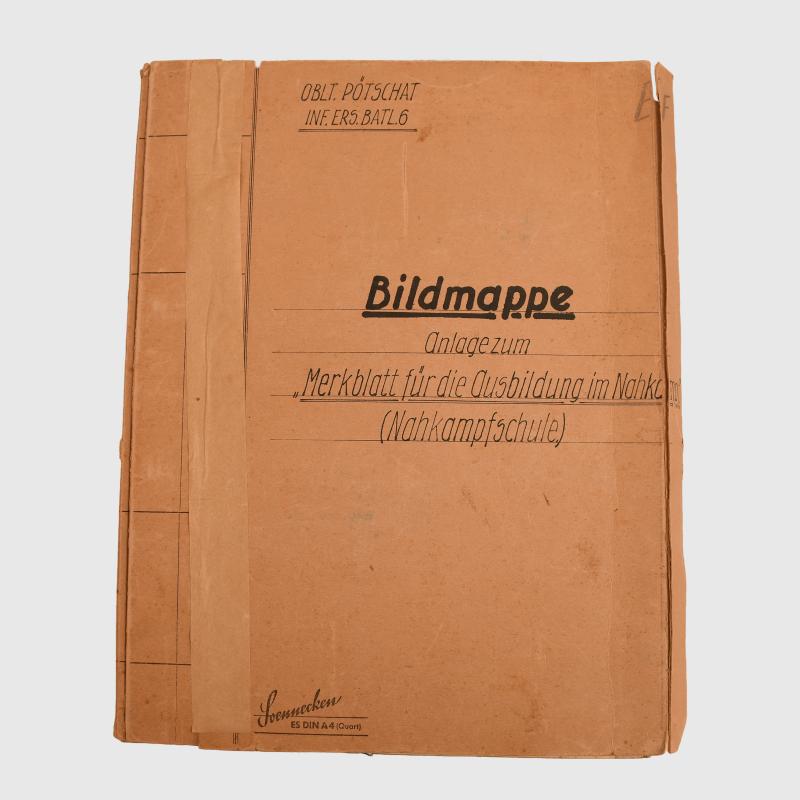GERMAN WWII INSTRUCTIONAL ALBUM ON TRAINING FOR CLOSE COMBAT FIGHTING.