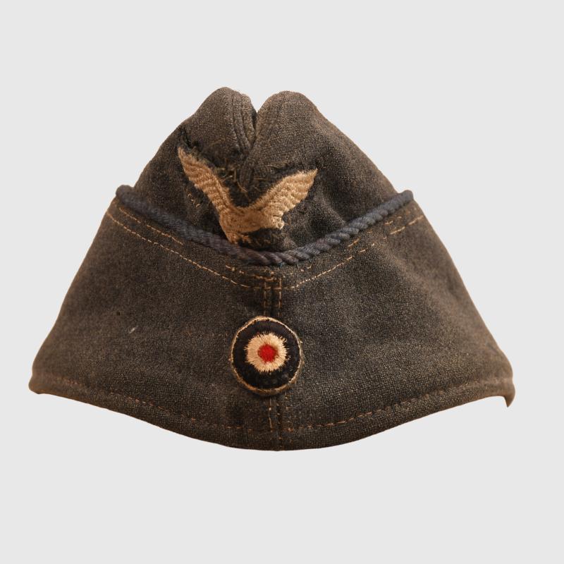 GERMAN WWII EARLY PRE WAR MEDICAL BRANCH LUFTWAFFE ENLISTED MANS OVERSEAS CAP.