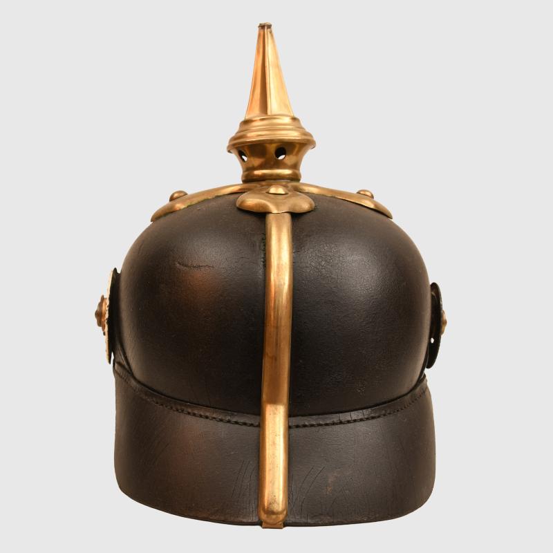 GERMAN WWI HESSE INFANTRY REGT EARLY PATTERN ENLISTED MAN PICKLEHAUBE