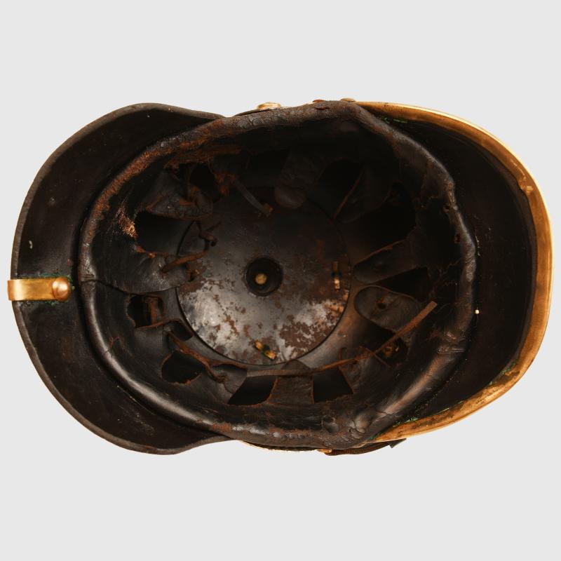 GERMAN WWI HESSE INFANTRY REGT EARLY PATTERN ENLISTED MAN PICKLEHAUBE