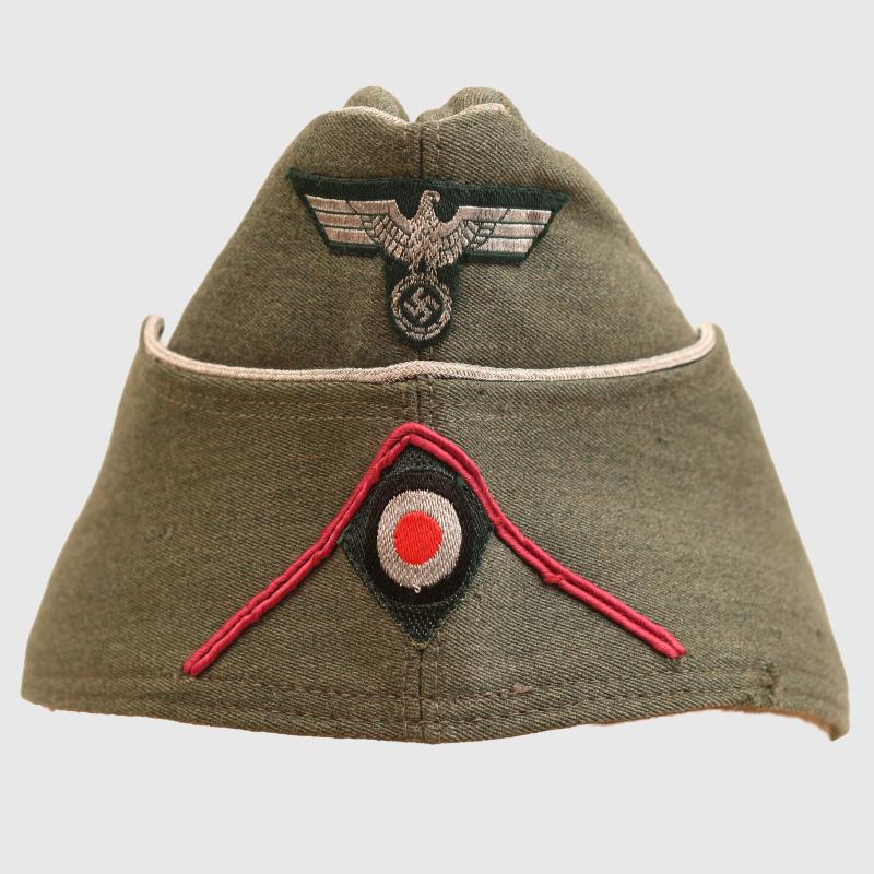 GERMAN WWII ARMY VETERINARY OR GENERAL STAFF OFFICERS OVERSEAS CAP.
