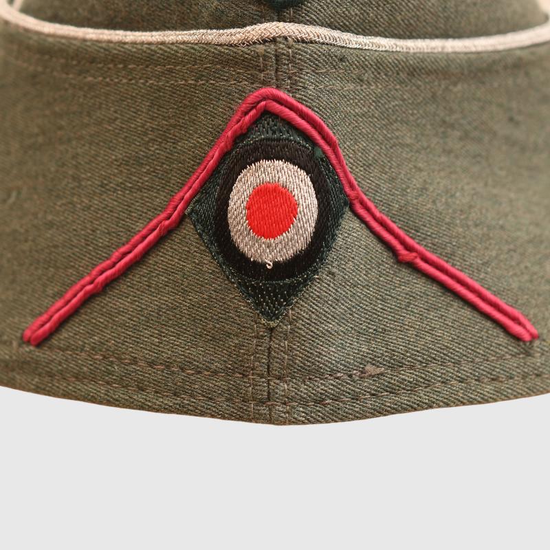 GERMAN WWII ARMY VETERINARY OR GENERAL STAFF OFFICERS OVERSEAS CAP.