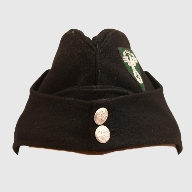 GERMAN WWII NSKK MANS OVERSEAS CAP.