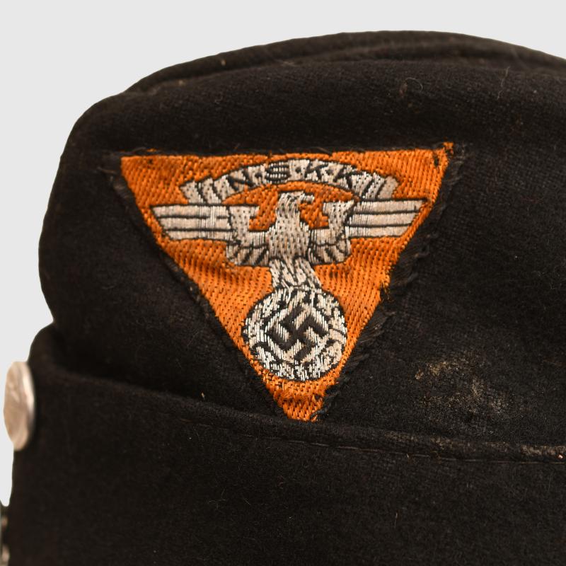 GERMAN WWII NSKK ENLISTED MANS OVERSEAS CAP.