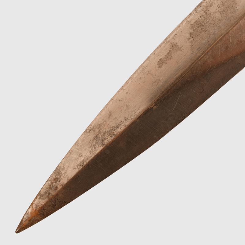 GERMAN WWI TRENCH FIGHTING KNIFE.