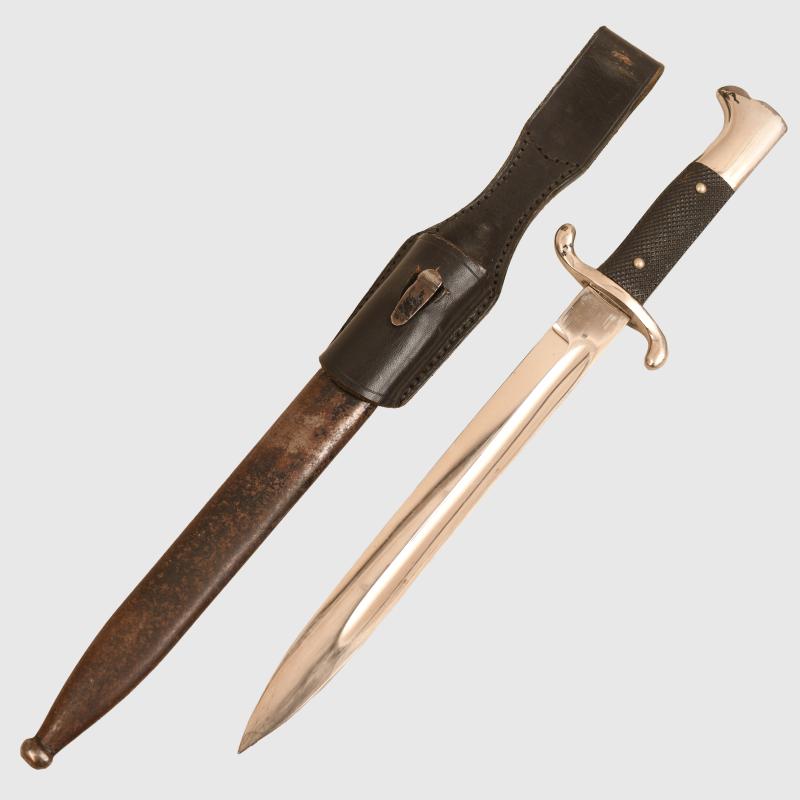 GERMAN WWII FIRE SERVICE BAYONET.