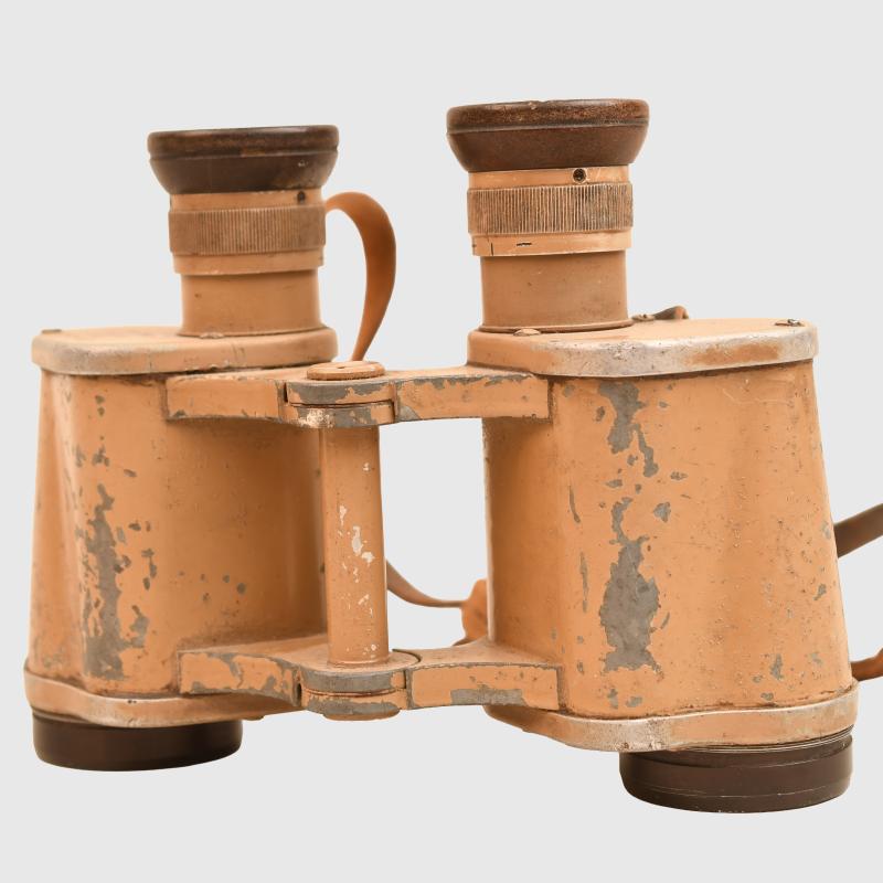 GERMAN WWII 6 X 30 BINOCULARS.