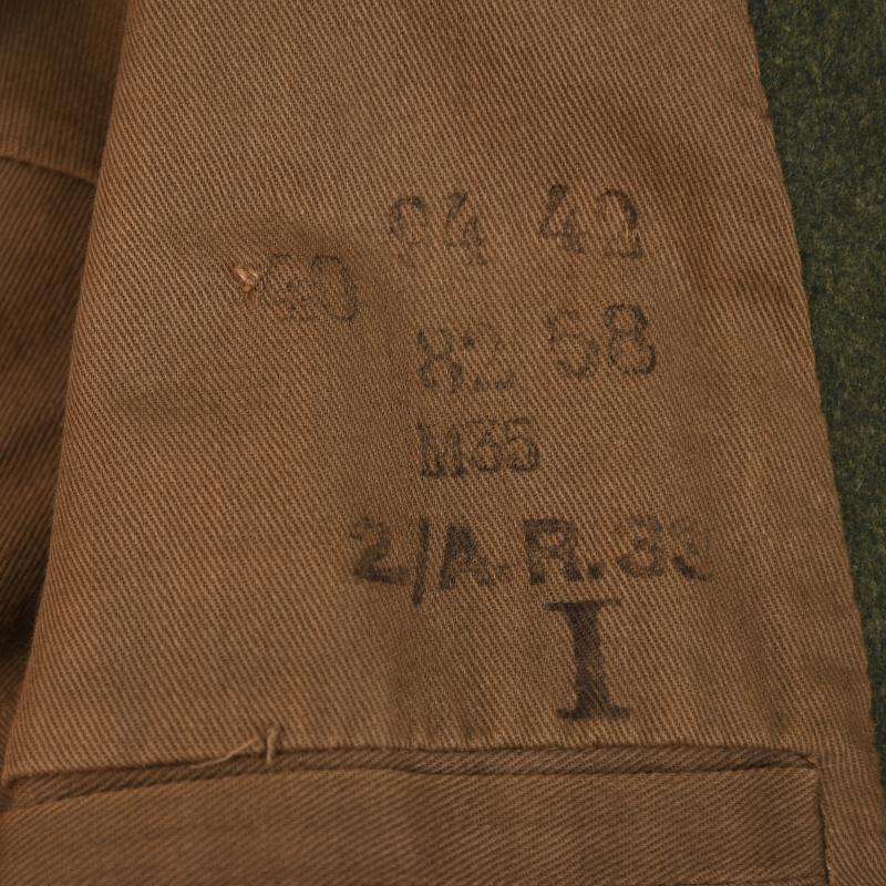 GERMAN WWII ARMY ARTILLERY NCO’S PARADE TUNIC.