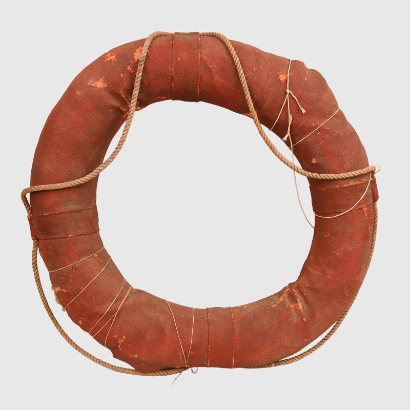 GERMAN WWII BATTLESHIP ADMIRAL GRAF SPEE LIFEBUOY.