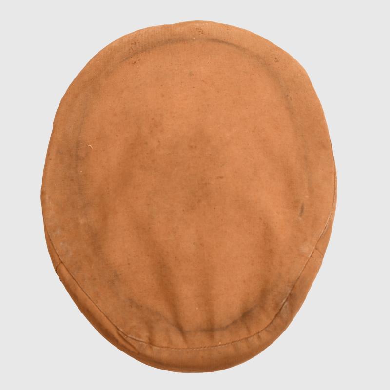 BRITISH WWII PARATROOPER TRAINING HELMET.