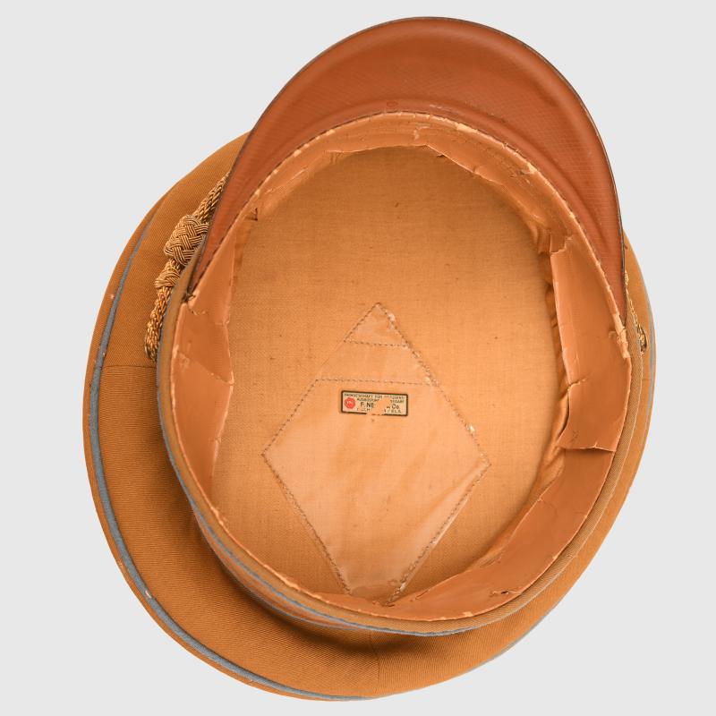 GERMAN WWII NSDAP ORTS GROUP LEVEL OFFICIALS VISOR CAP.