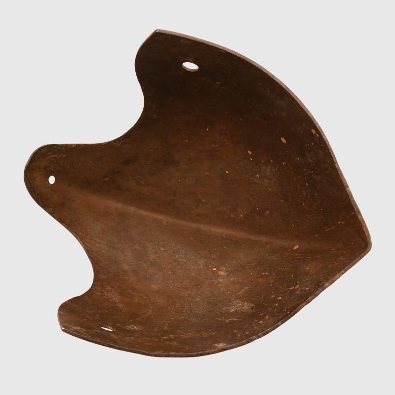 AUSTRIAN WWI MODEL 1905 AUSTRIAN DRAGOON HELMET, ARMOURED FRONT PLATE.