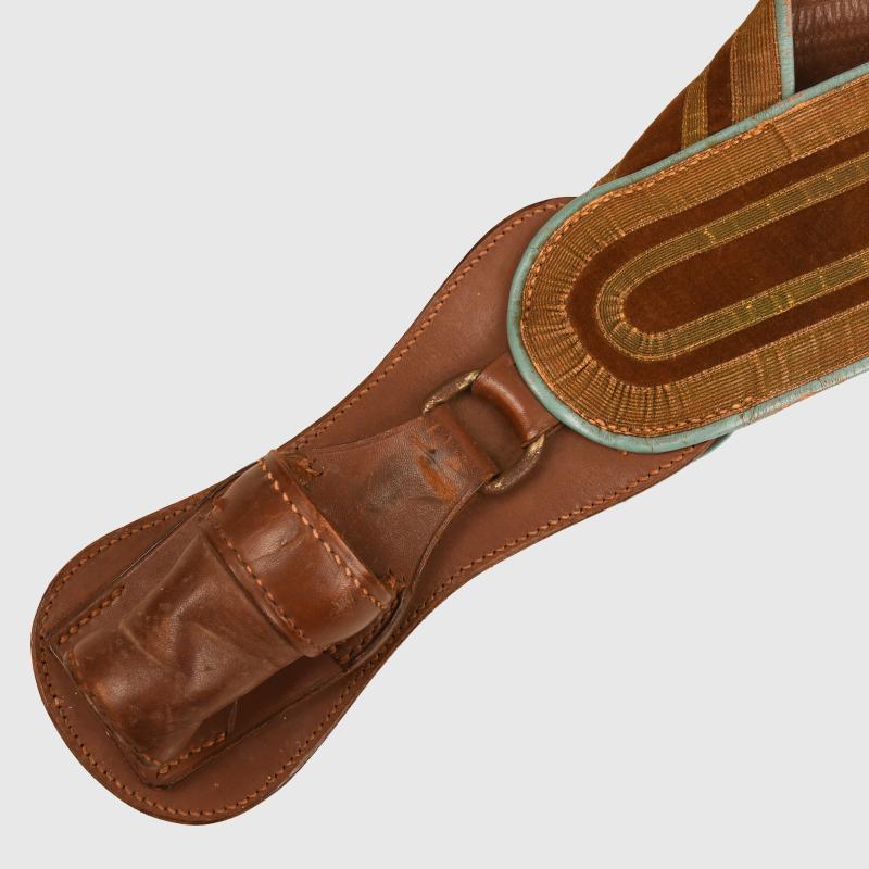 GERMAN WWII NSDAP ORTSGRUPPE STANDARD BANDOLIER.