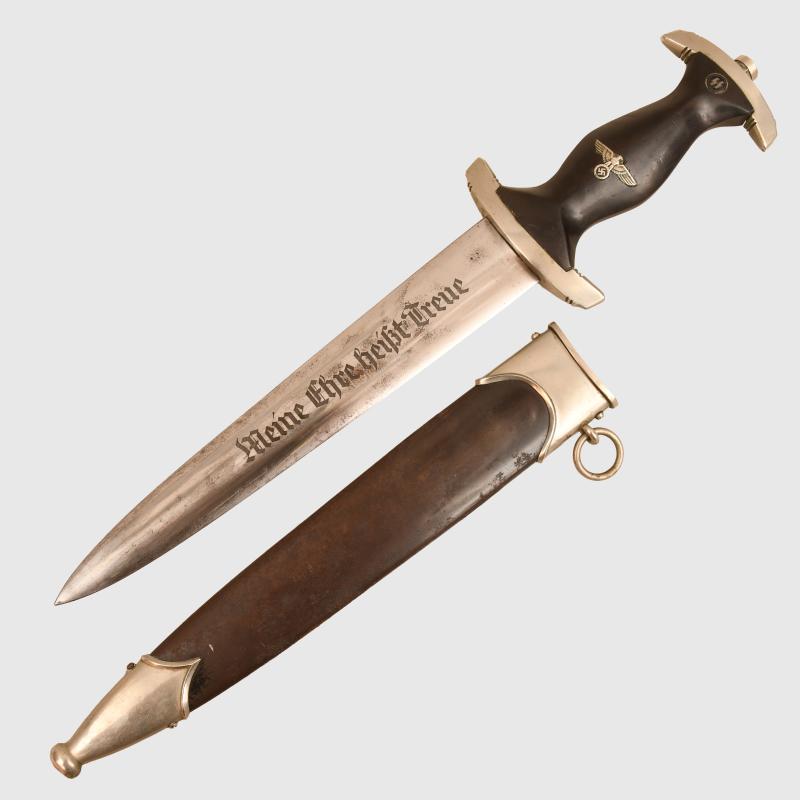 GERMAN WWII SS M.33 ENLISTED MANS DAGGER.