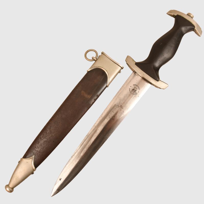 GERMAN WWII SS M.33 ENLISTED MANS DAGGER.