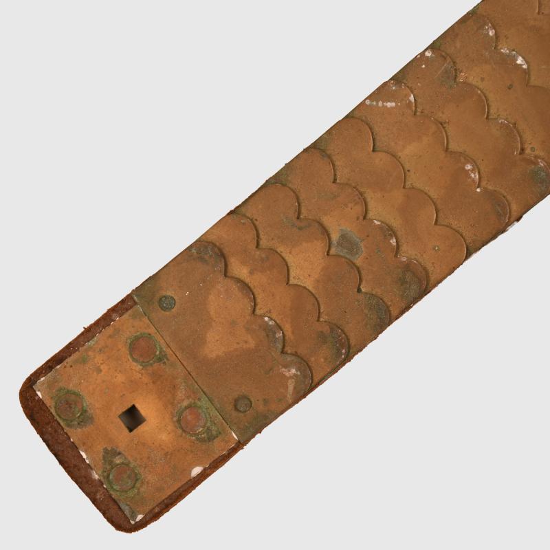 BRITISH HOUSEHOLD CAVALRY BREAST AND BACK PLATE SCALES.