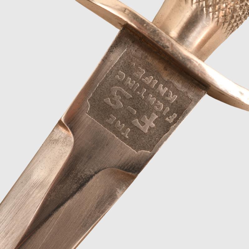 BRITISH WWII 1ST PATTERN FAIRBAIRN SYKES KNIFE.