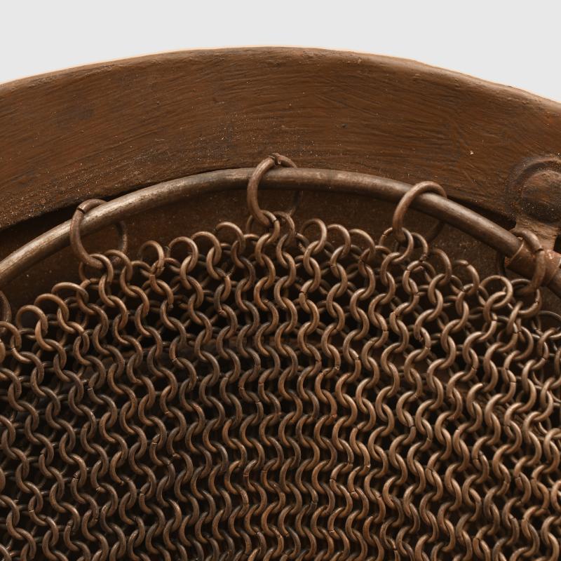 BRITISH WWI 1ST PATTERN CRUISE VISOR BRODIE HELMET.