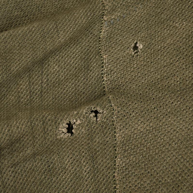 GERMAN WWII WAFFLE WEAVE COMBAT SHIRT.
