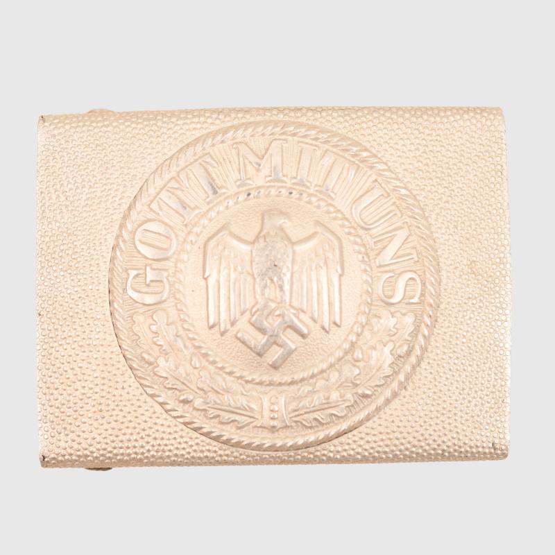 GERMAN WWII ARMY PARADE STYLE BELT BUCKLE.