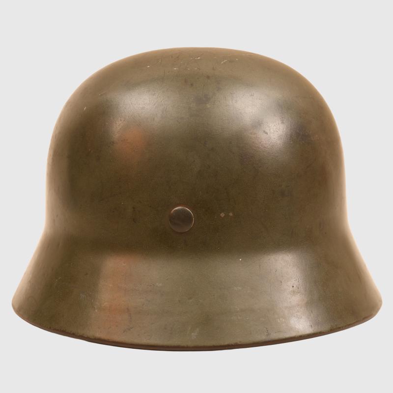 GERMAN WWII KRIEGSMARINE M35 DOUBLE DECAL HELMET.